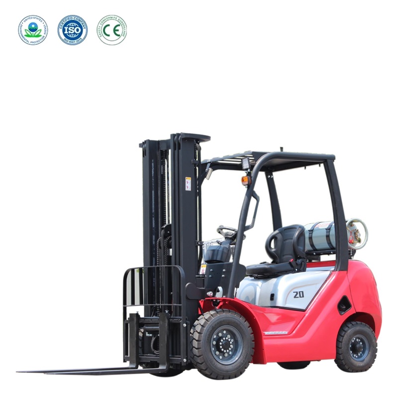 Carrello elevatore GPL da 2 tonnellate | Movimentazione pratica di materiali a doppia alimentazione