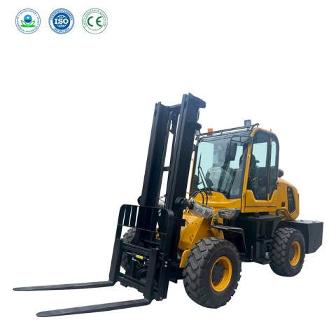 Carrello elevatore fuoristrada 4WD da 3,5 tonnellate | Sollevamento a 3 m