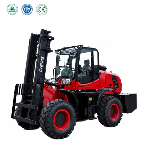 Carrello elevatore fuoristrada 4WD da 4 tonnellate | Sollevamento 4 m