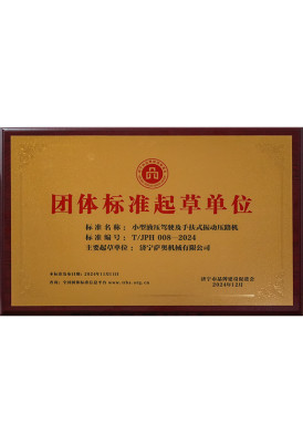 Unità di redazione degli standard di gruppo (rullo compressore)