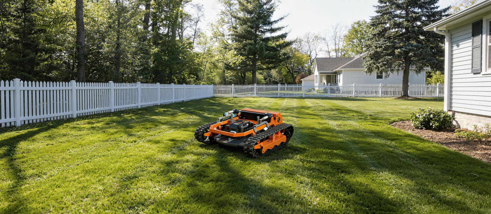 Manutenzione del cortile residenziale