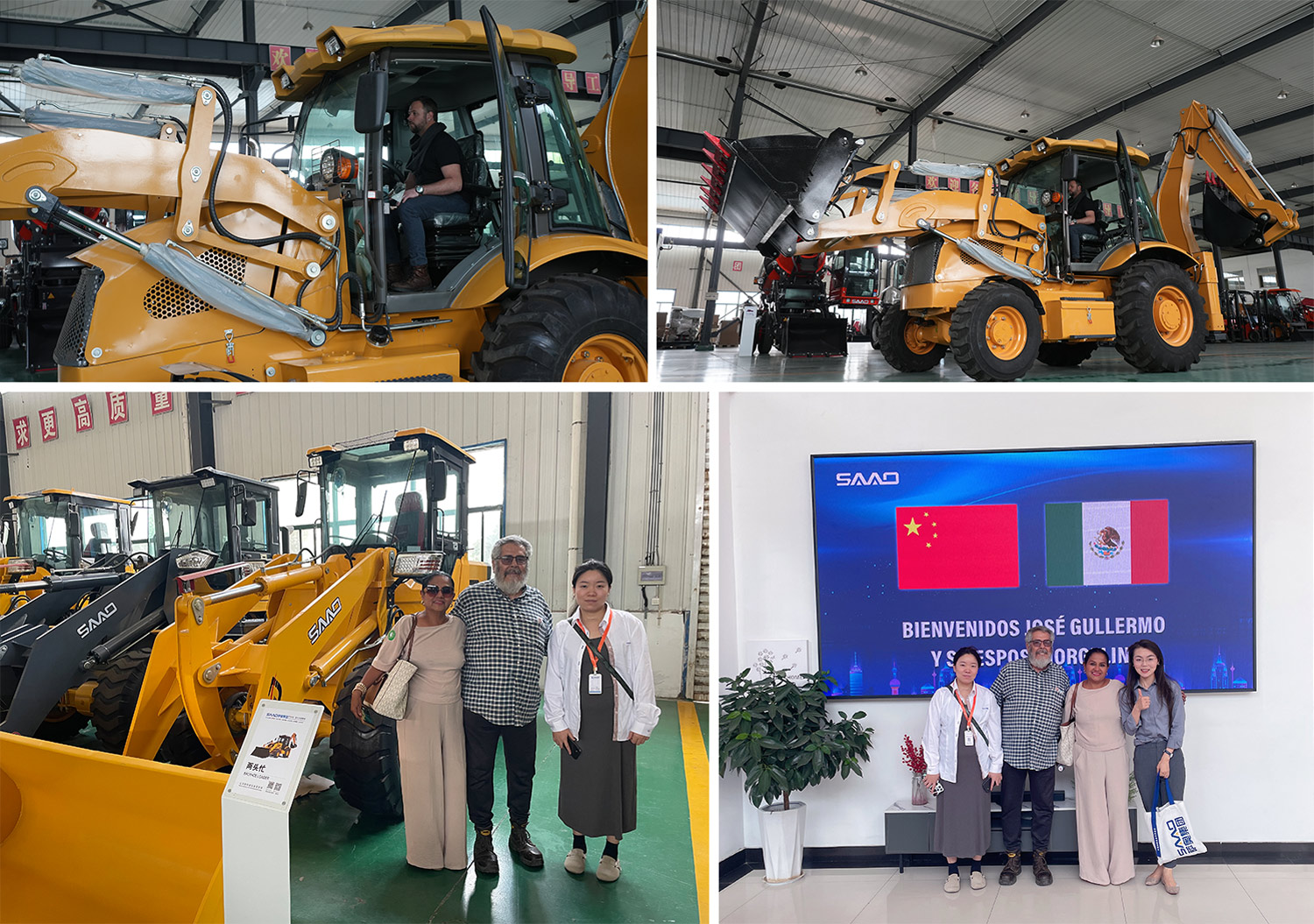 Visite ai clienti e ricevimento in fabbrica